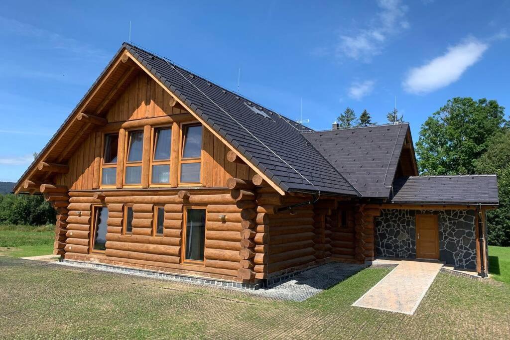 Luxusni Srub Az 24 Luzek - Sruby-Lipno Villa Frymburk Exterior foto