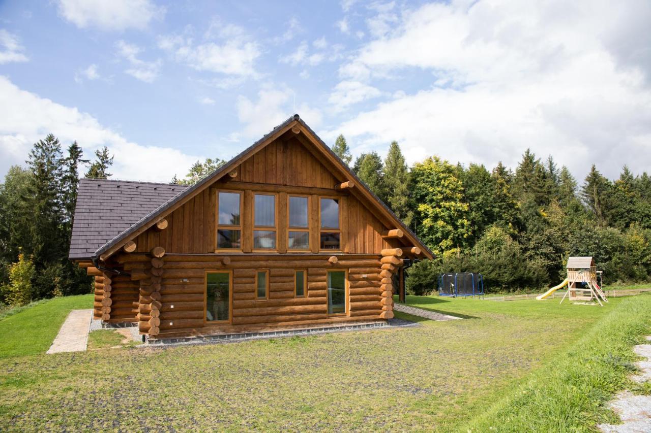 Luxusni Srub Az 24 Luzek - Sruby-Lipno Villa Frymburk Exterior foto
