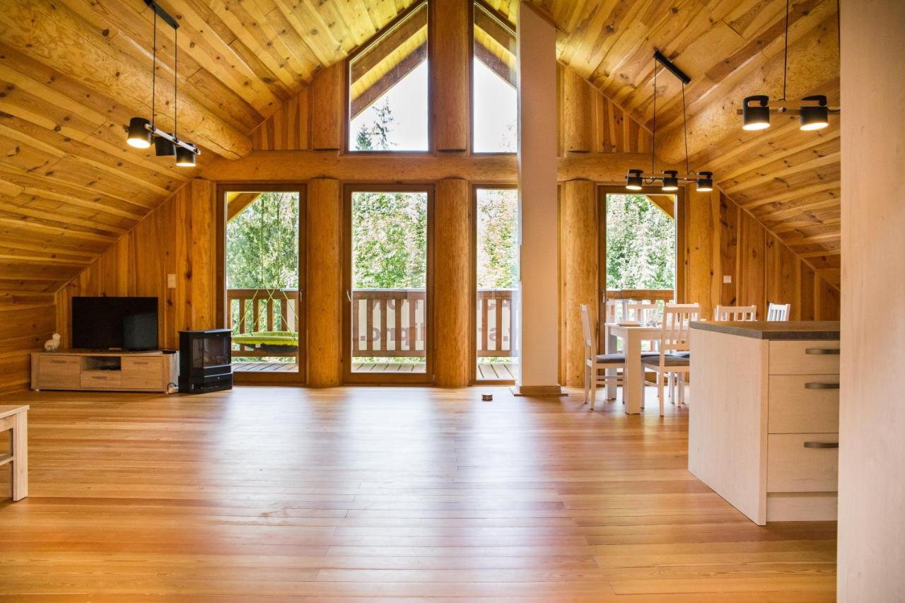 Luxusni Srub Az 24 Luzek - Sruby-Lipno Villa Frymburk Exterior foto