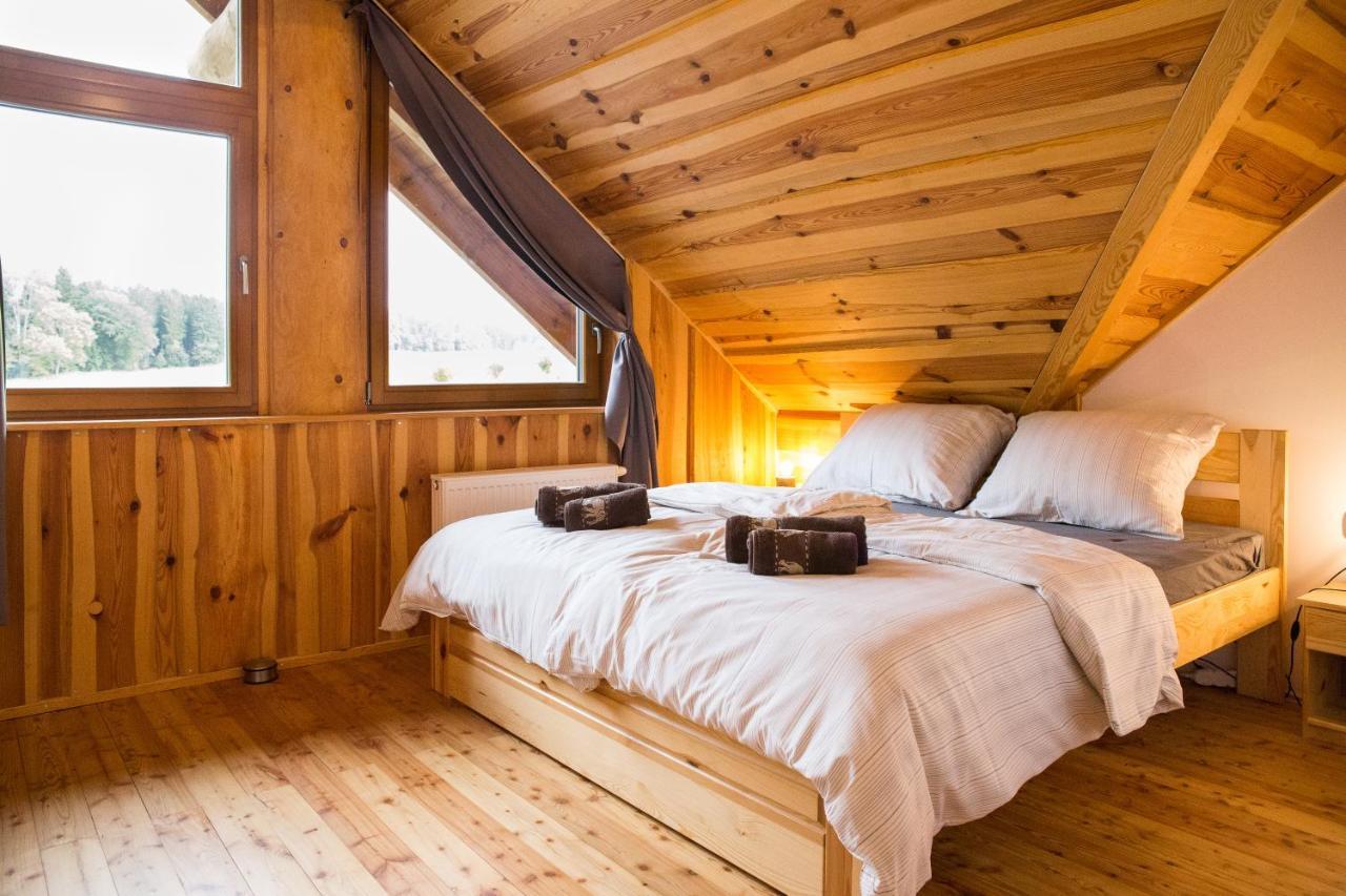 Luxusni Srub Az 24 Luzek - Sruby-Lipno Villa Frymburk Exterior foto