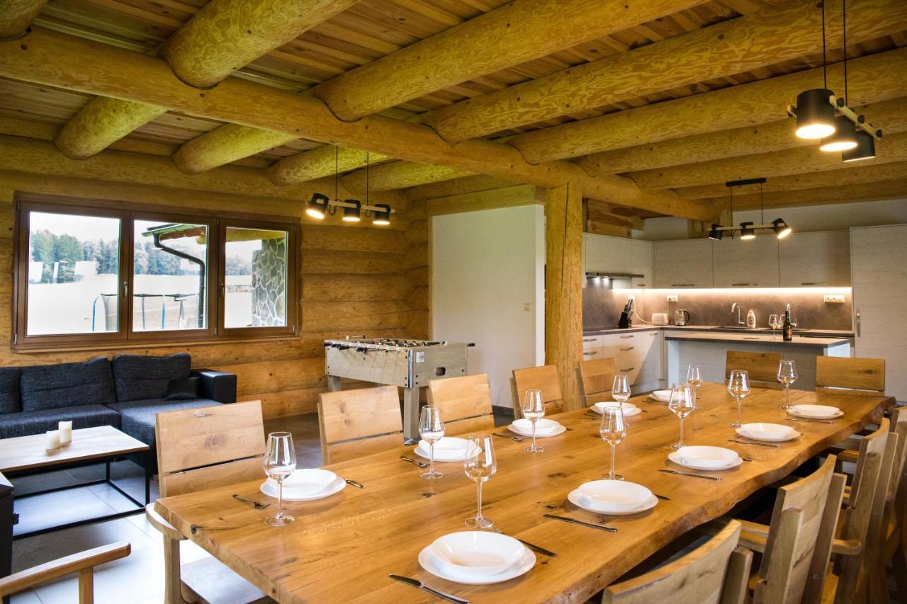 Luxusni Srub Az 24 Luzek - Sruby-Lipno Villa Frymburk Exterior foto